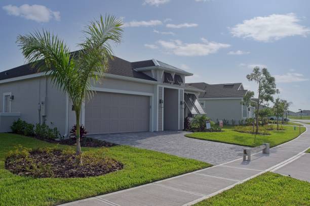 Residential Paver Driveway in Albany, MN